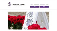 Desktop Screenshot of centerlineevents.com